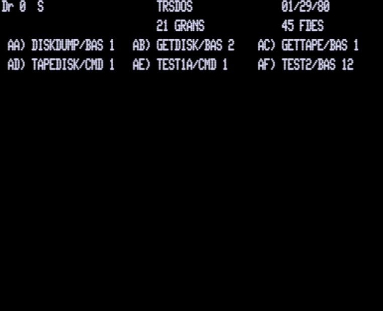 Screen shot